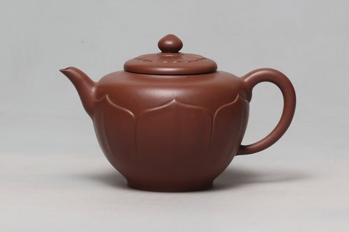 刘彩萍紫砂壶 莲升 