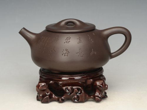 张佩紫砂壶 大石瓢   容量：500cc 