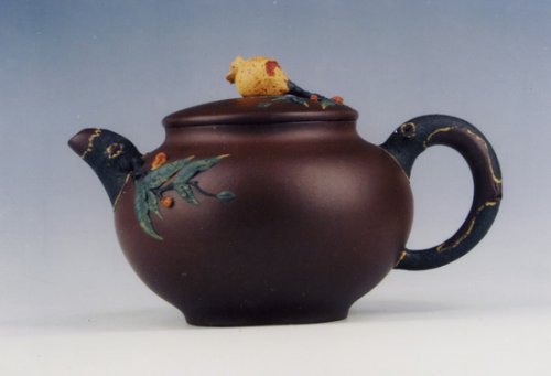 惠泉芳紫砂壶 石榴 
