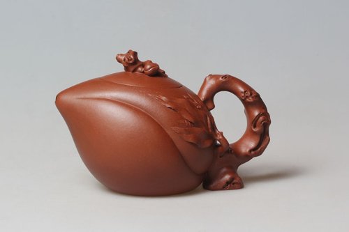 魏柏柯紫砂壶 一粒桃 