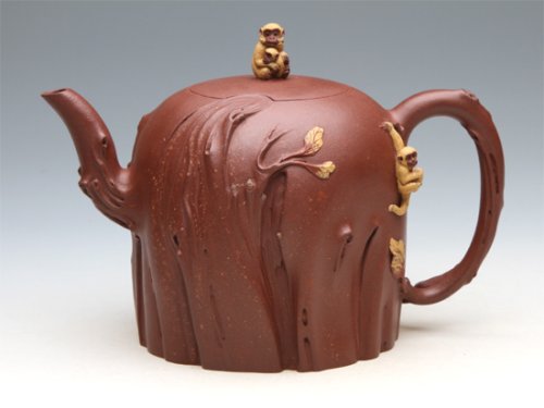 胡仁杰紫砂壶 亲情 