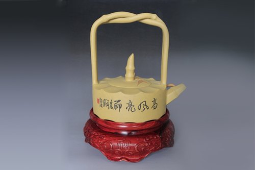 戴静波紫砂壶 高风亮节壶 