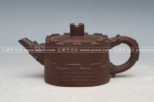 陈运财紫砂壶 长城烽火台 