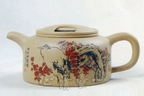 钱一清紫砂壶 牛盖莲子 