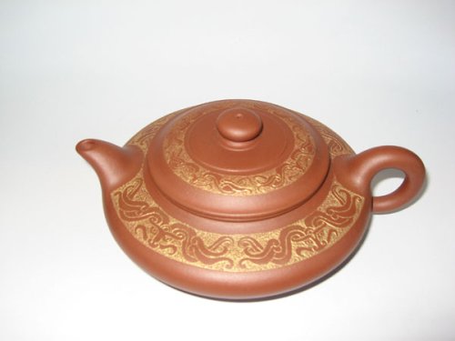 戴永坤紫砂壶 虚扁壶 