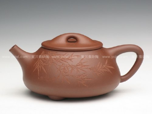 李群紫砂壶 石瓢 