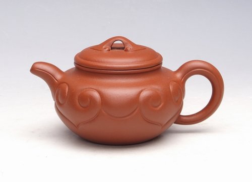 张建强紫砂壶 仿古如意 