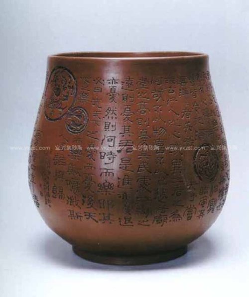 徐安碧紫砂壶 岳阳楼古韵瓶 