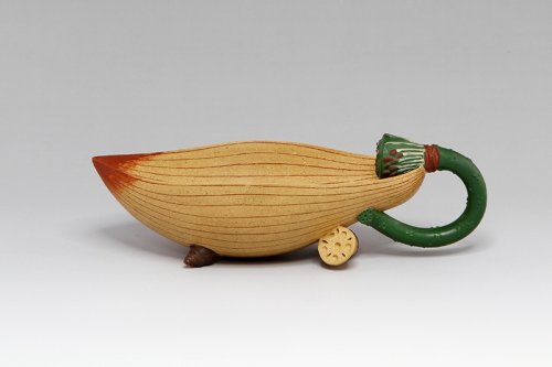 紫砂壶 荷花单杯 