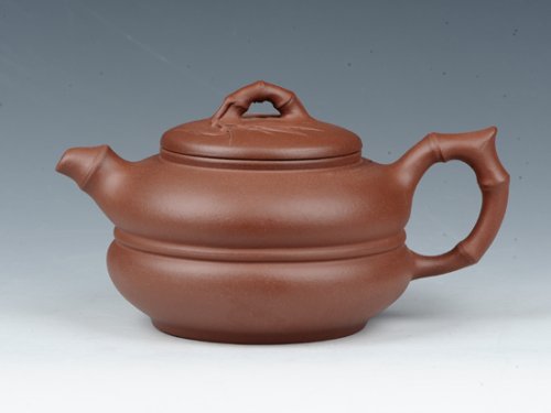 朱大伟紫砂壶 竹节葫芦 