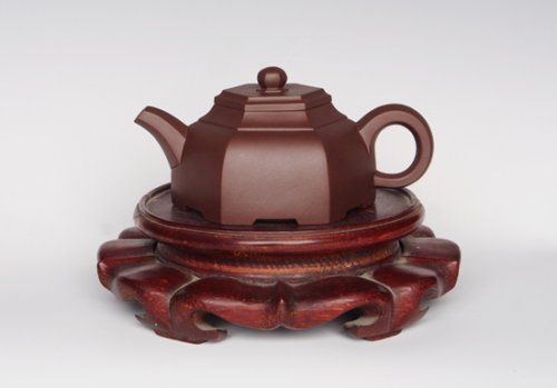 范新芳紫砂壶 六方 