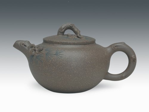 王兰芳紫砂壶 四季常青 