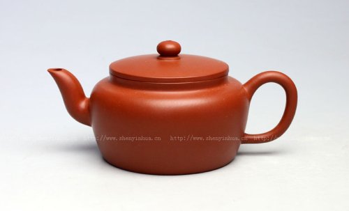 沈寅华紫砂壶 平盖莲子 
