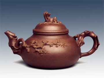 史志鹏紫砂壶 铁骨生春 