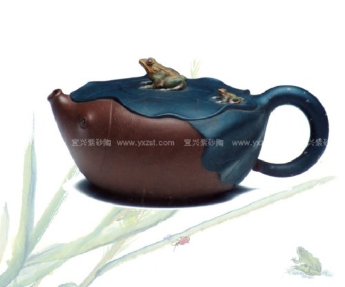 季益顺紫砂壶 年年有余 