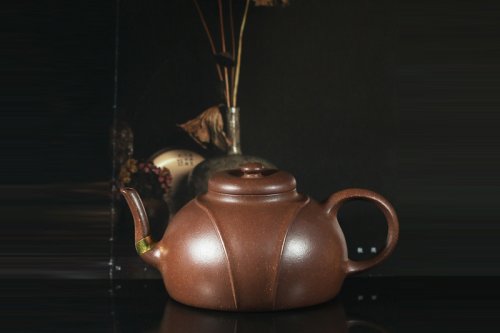 朱彬紫砂壶 龙带 