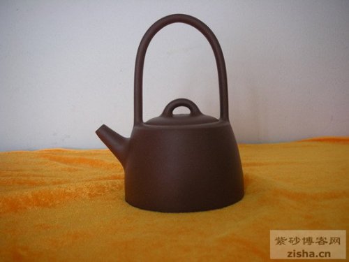 丁小华紫砂壶 小提梁 
