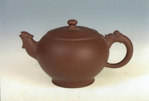 邵亚平紫砂壶 龙凤圆珠 