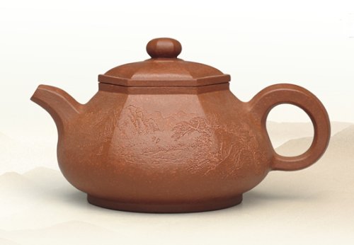 周国新紫砂壶 六方神韵 