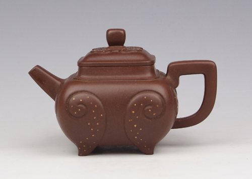 潘月初紫砂壶 四方如意 