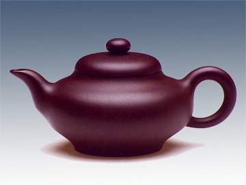 周建平紫砂壶 书扁 