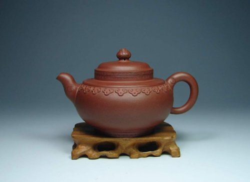 许亚均紫砂壶 云肩如意 