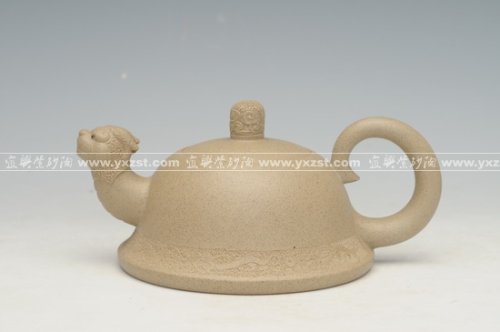 沈辰紫砂壶 龟龙 