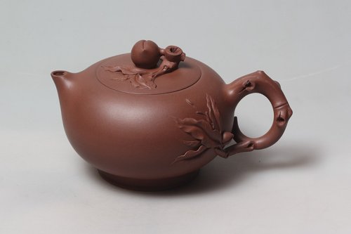 沈翠莲紫砂壶 圣桃壶 