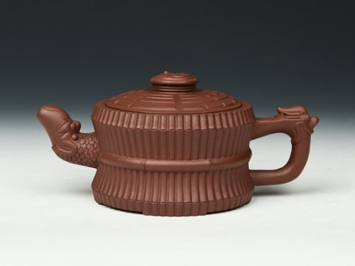 王秀娟紫砂壶 龙头一捆竹 