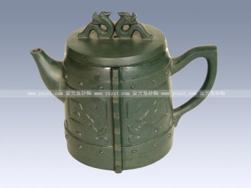 咸晴紫砂壶 汉钟 