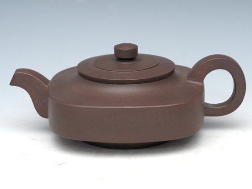 周玉霞紫砂壶 方圆 