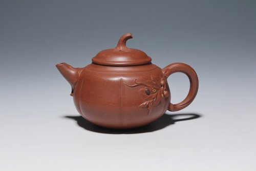 刘蓉萍紫砂壶 南瓜 