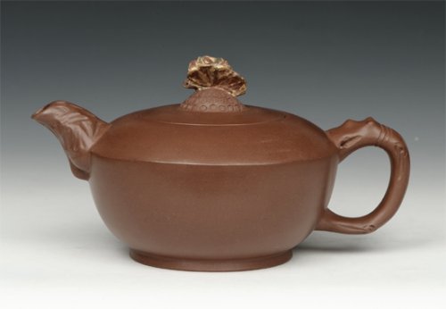 陈顺仙紫砂壶 彩蝶 