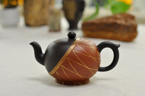 张顺法紫砂壶 布施 