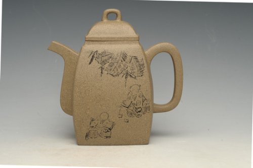 吴俊平紫砂壶 汉方 