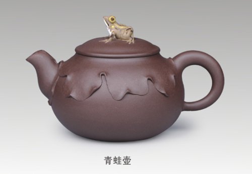 吴君兰紫砂壶 青蛙壶 
