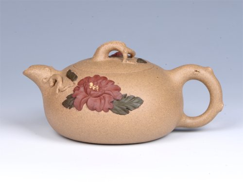 曾红清紫砂壶 - 富贵花 - 