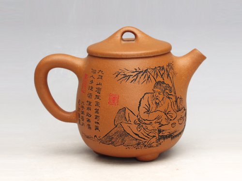 董建平紫砂壶 高石瓢壶 