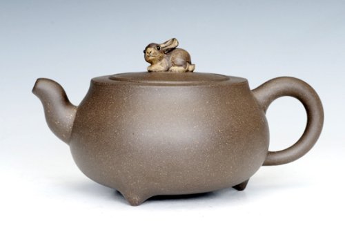 周忠兴紫砂壶 玉兔 