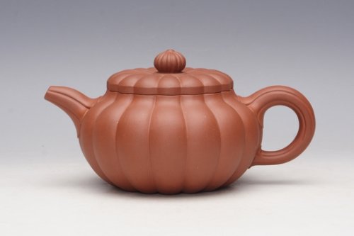 许华芳紫砂壶 大彬瓜棱 