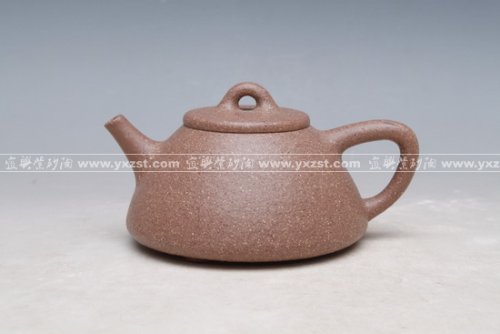 陈运财紫砂壶 子冶石瓢 