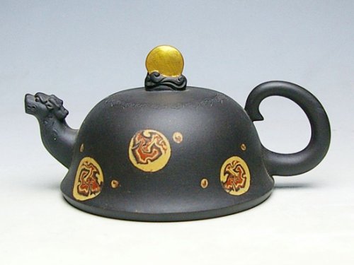 郭超刚紫砂壶 龙腾旭日 