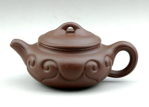 陈正初紫砂壶 仿古如意 140CC 