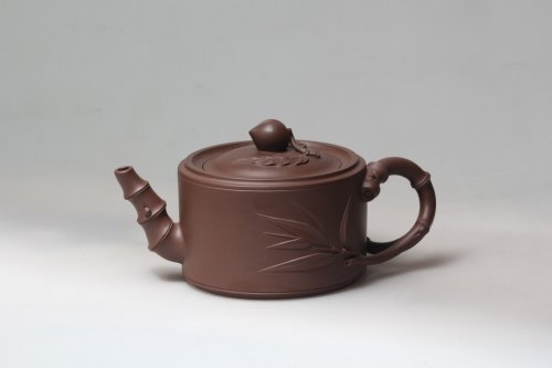 秦永强紫砂壶 竹段 