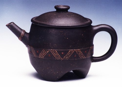 徐达明紫砂壶 陶鬲壶 