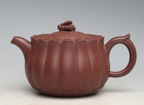 沈梁紫砂壶 蜂菊 