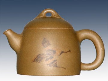 陈品寿紫砂壶 秦权绞泥 