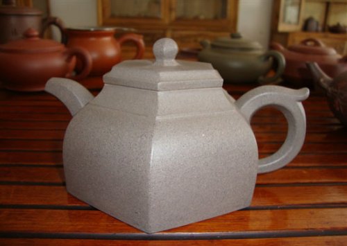 陈淑芬紫砂壶 六方壶 