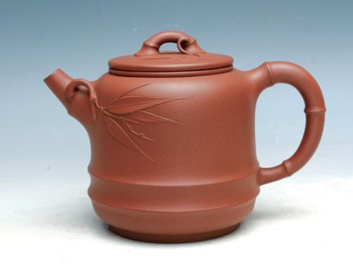 吴军虎紫砂壶 高竹韵壶 