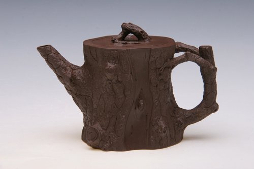 汪寅仙紫砂壶 小松桩 